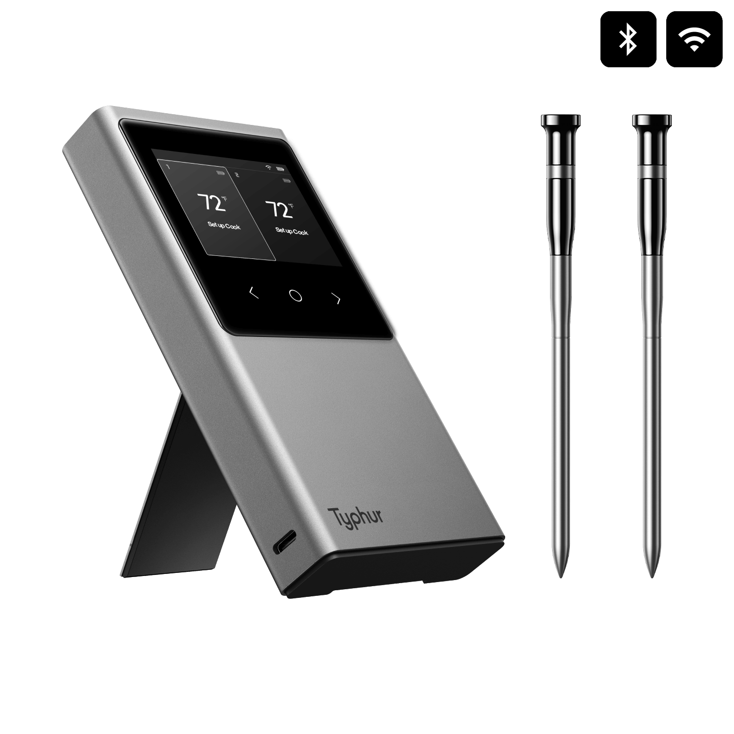 Typhur Sync Dual Wireless 2 Probe Meat Thermometer2