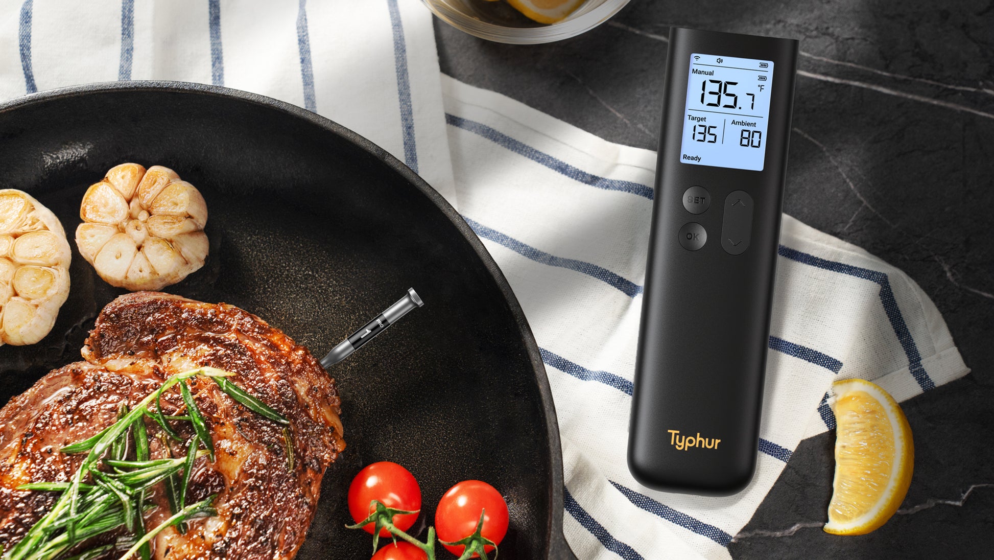 Typhur Sync Gold Lite Single Probe Meat Thermometer7