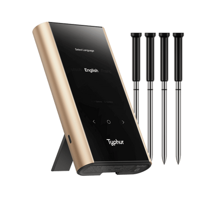 Typhur Sync Gold Series Quad 4 Probe Meat Thermometer5