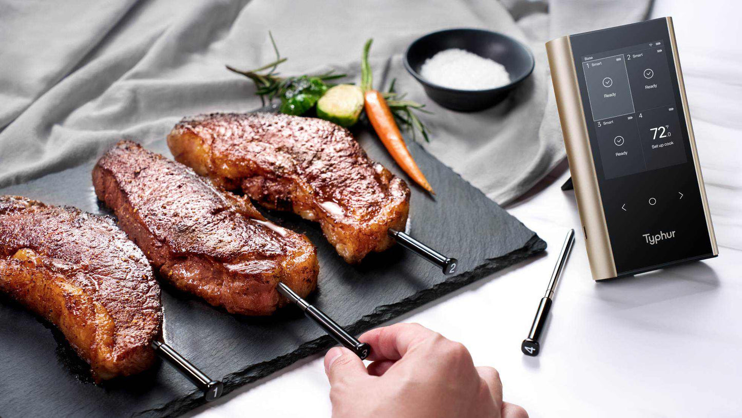 Typhur Sync Gold Series Quad 4 Probe Meat Thermometer9