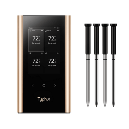 Typhur Sync Gold Series Quad 4 Probe Meat Thermometer