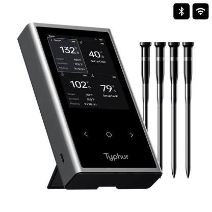 Typhur Sync Quad Wireless 4 Probe Meat Thermometer