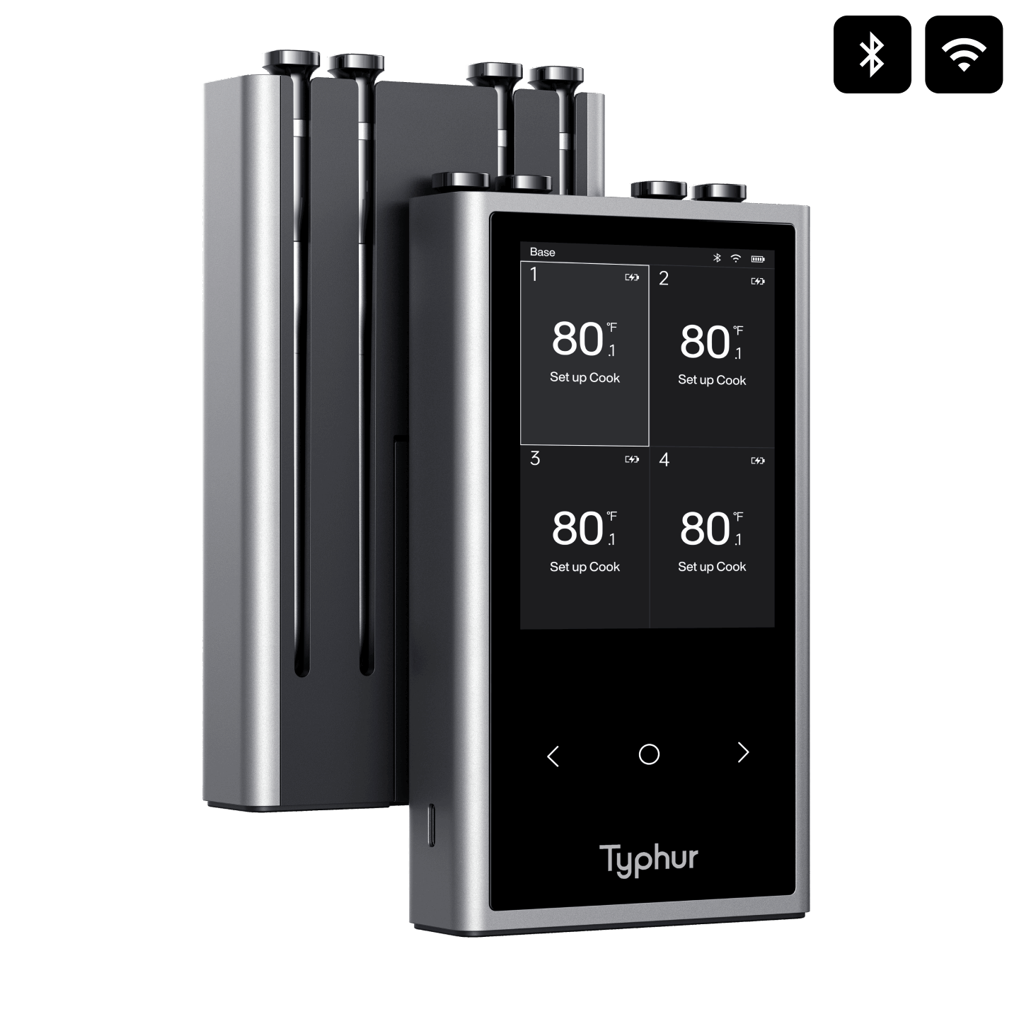Typhur Sync Quad Wireless 4 Probe Meat Thermometer